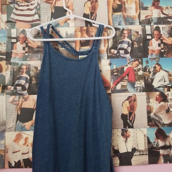 Cute navy blue dress - Picture 1 of 4